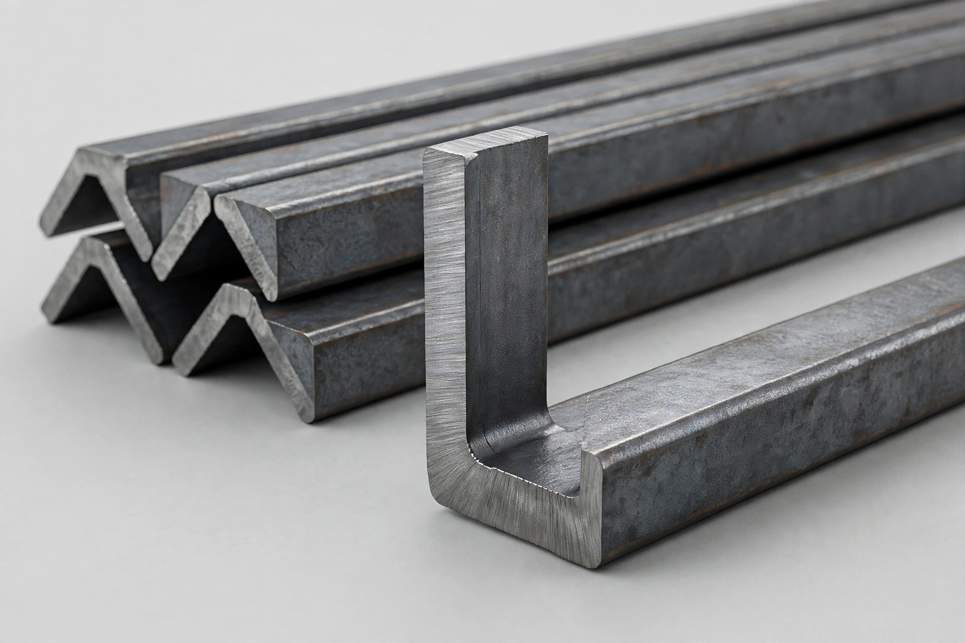 Angle iron in different sizes offered by Siraj Steel Industries